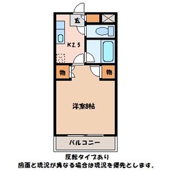 アビタシオン穂高の物件間取画像